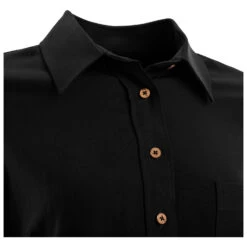 Aclima Women's Meander Tie Front Shirt - Bluse -Maloja Geschäft aclima womens meander tie front shirt bluse detail 3