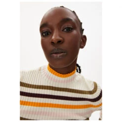 Armedangels Women's Alaani Multicolor - Longsleeve -Maloja Geschäft armedangels womens alaani multicolor longsleeve detail 3