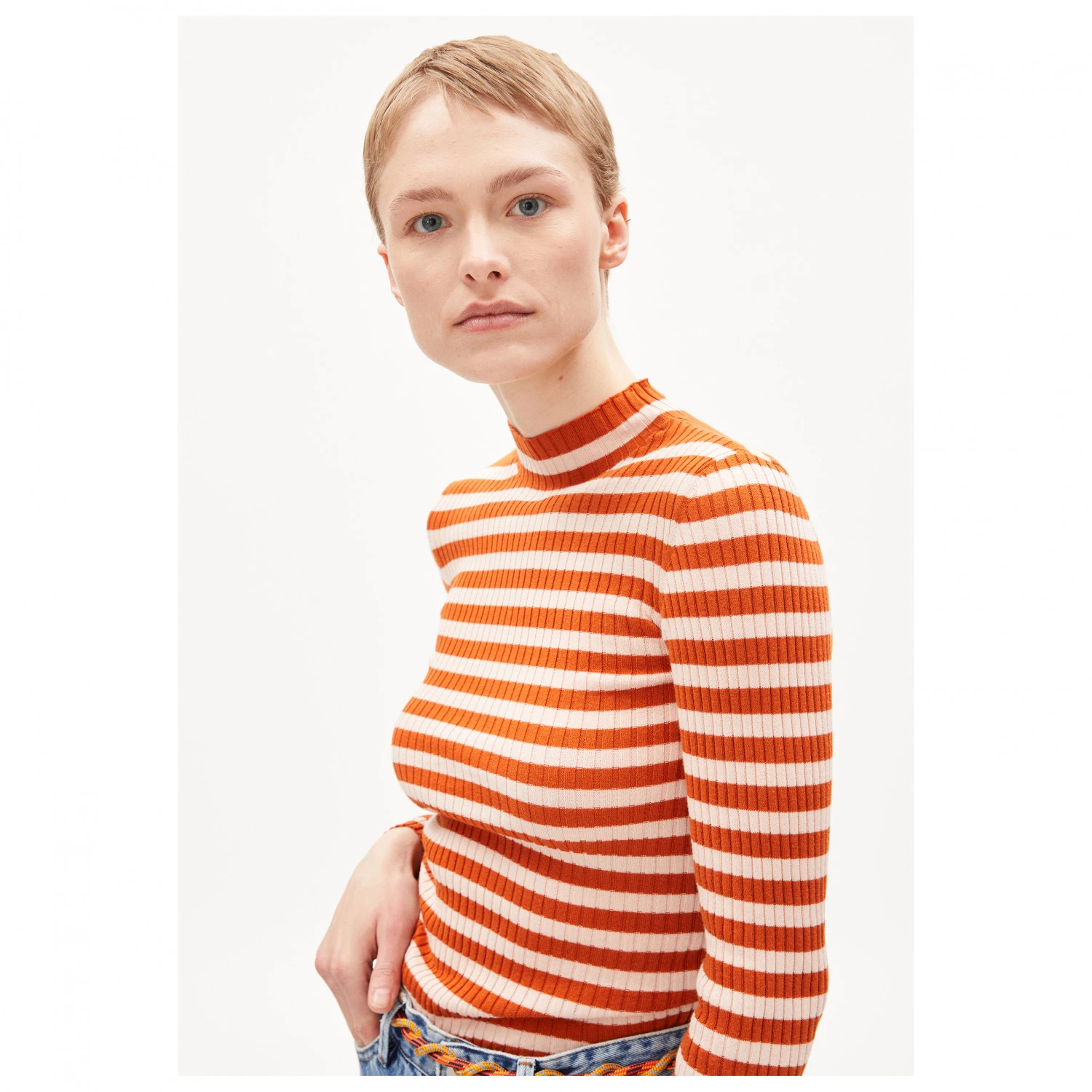 Armedangels Women's Alaani Striped - Longsleeve 4 Armedangels Women's Alaani Striped - Longsleeve – Bild 4