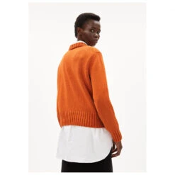 Armedangels Women's Amaliaa Compact - Pullover 10 Armedangels Women's Amaliaa Compact - Pullover -Maloja Geschäft armedangels womens amaliaa compact pullover detail 4
