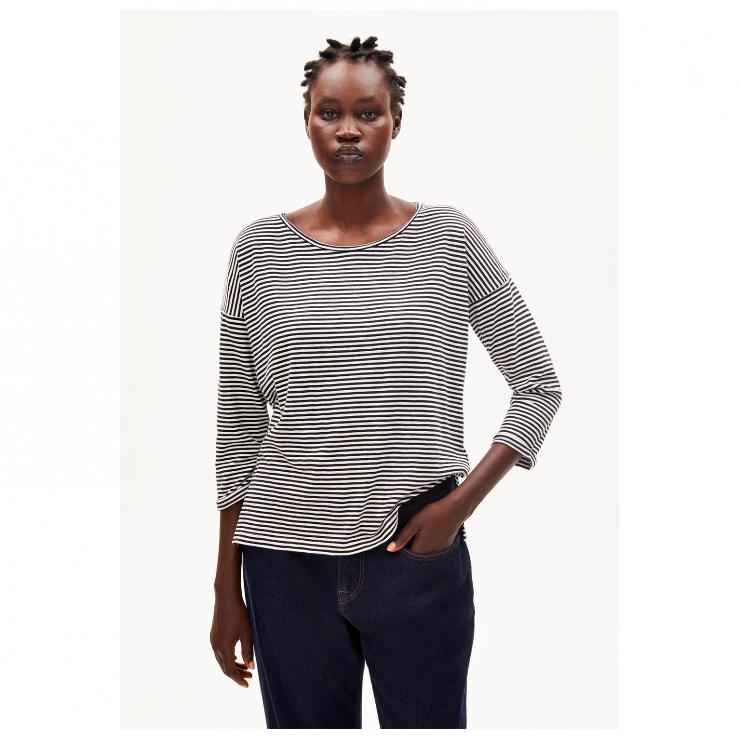 Armedangels Women's Sianaa Lovely Stripes - Longsleeve 2 Armedangels Women's Sianaa Lovely Stripes - Longsleeve – Bild 2