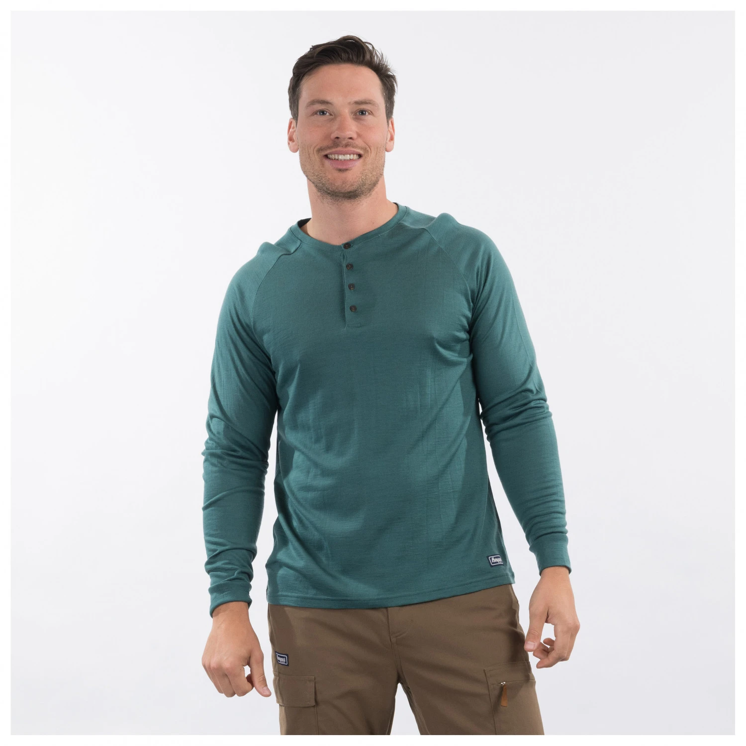 Bergans Lysebu Wool Henley - Longsleeve 2 Bergans Lysebu Wool Henley - Longsleeve – Bild 2