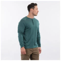 Bergans Lysebu Wool Henley - Longsleeve 10 Bergans Lysebu Wool Henley - Longsleeve -Maloja Geschäft bergans lysebu wool henley longsleeve detail 5
