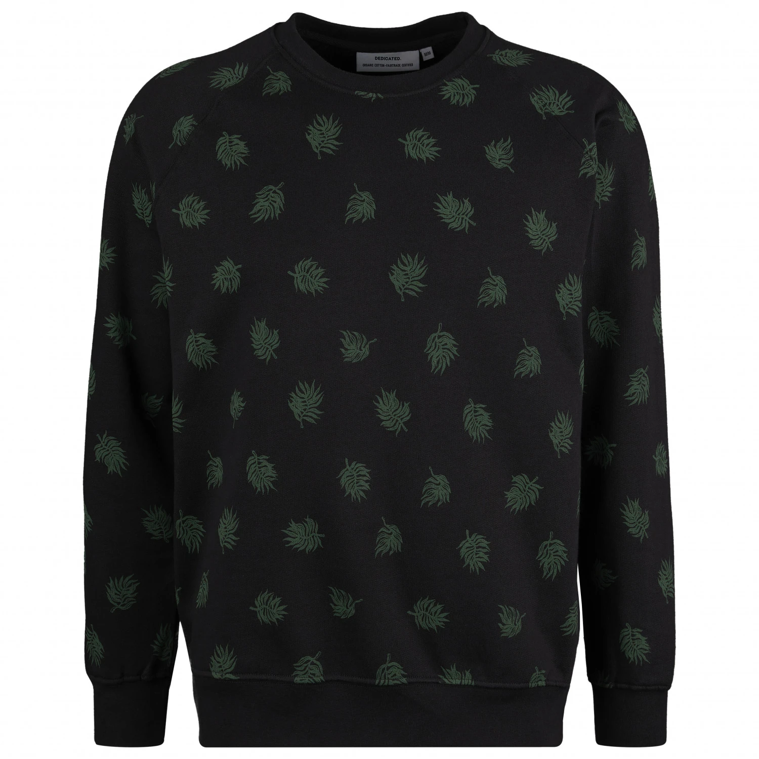 DEDICATED Sweatshirt Malmoe Leaf AOP - Pullover 1 DEDICATED Sweatshirt Malmoe Leaf AOP - Pullover