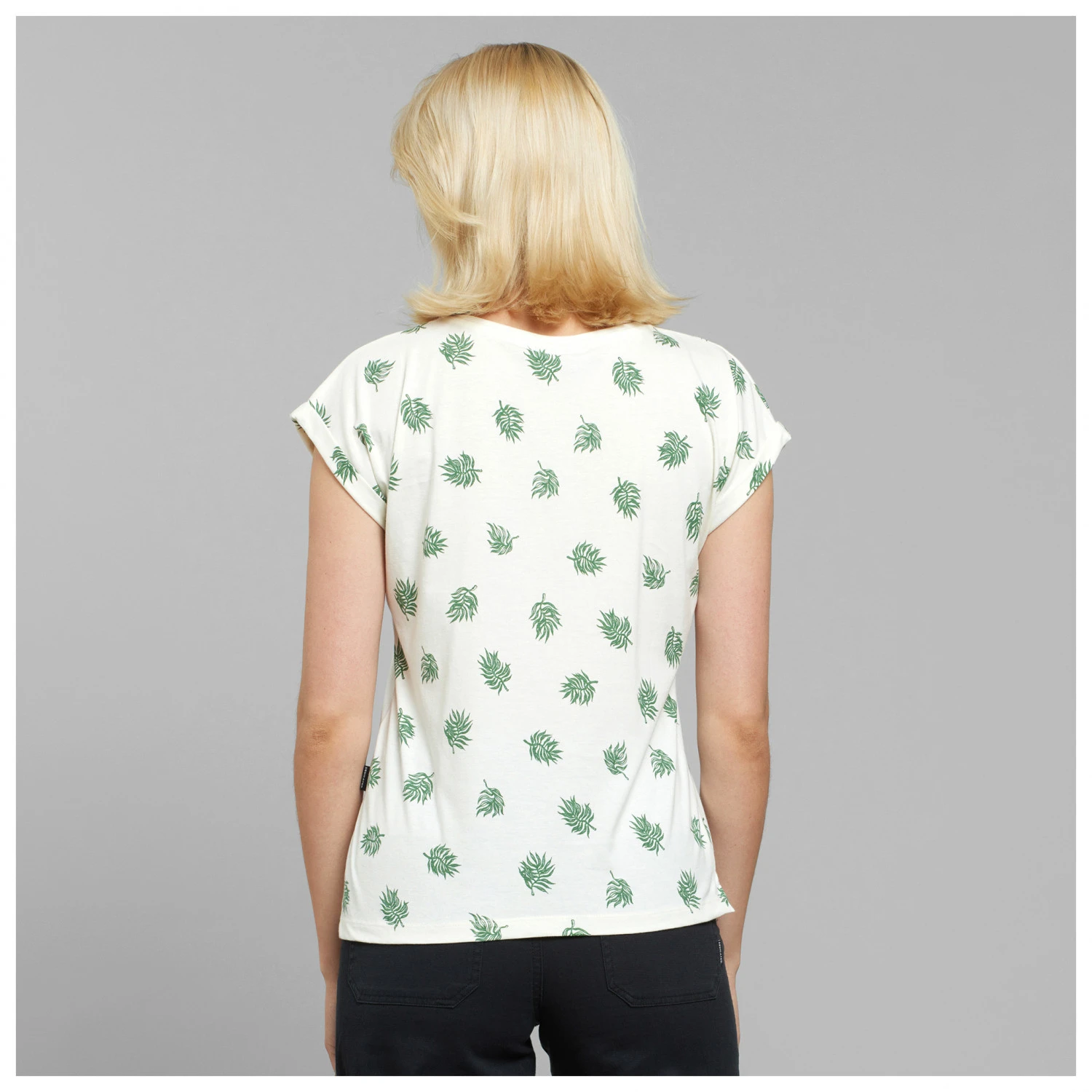 DEDICATED Women's T-Shirt Visby Leaf AOP - T-Shirt 3 DEDICATED Women's T-Shirt Visby Leaf AOP - T-Shirt – Bild 3