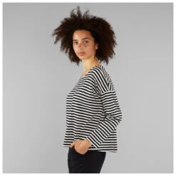 DEDICATED Women's Top Humledal Stripes - Longsleeve 9 DEDICATED Women's Top Humledal Stripes - Longsleeve -Maloja Geschäft dedicated womens top humledal stripes longsleeve detail 4