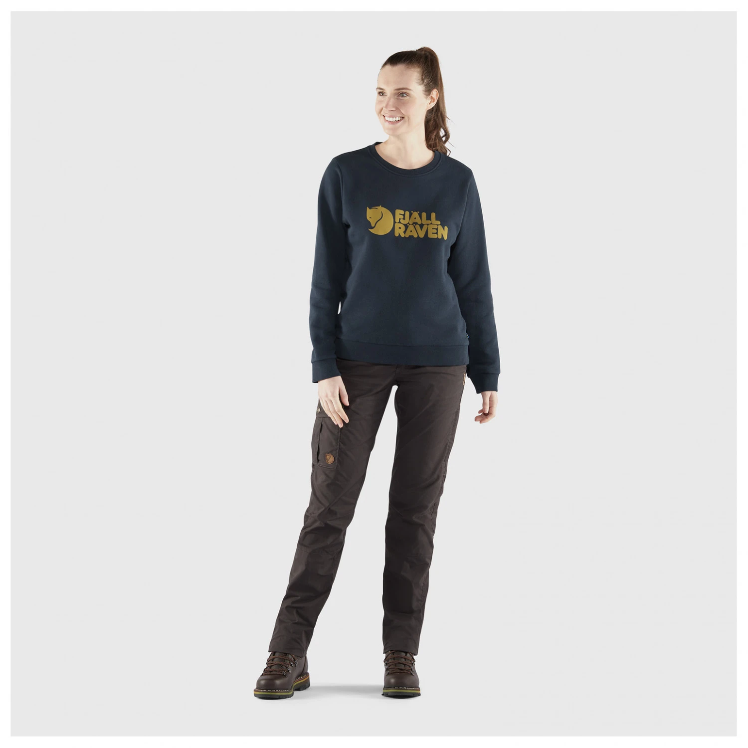 FJÄLLRÄVEN Women's Fjällräven Logo Sweater - Pullover 3 FJÄLLRÄVEN Women's Fjällräven Logo Sweater - Pullover – Bild 3