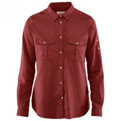 FJÄLLRÄVEN Women's Övik Travel Shirt L/S - Bluse