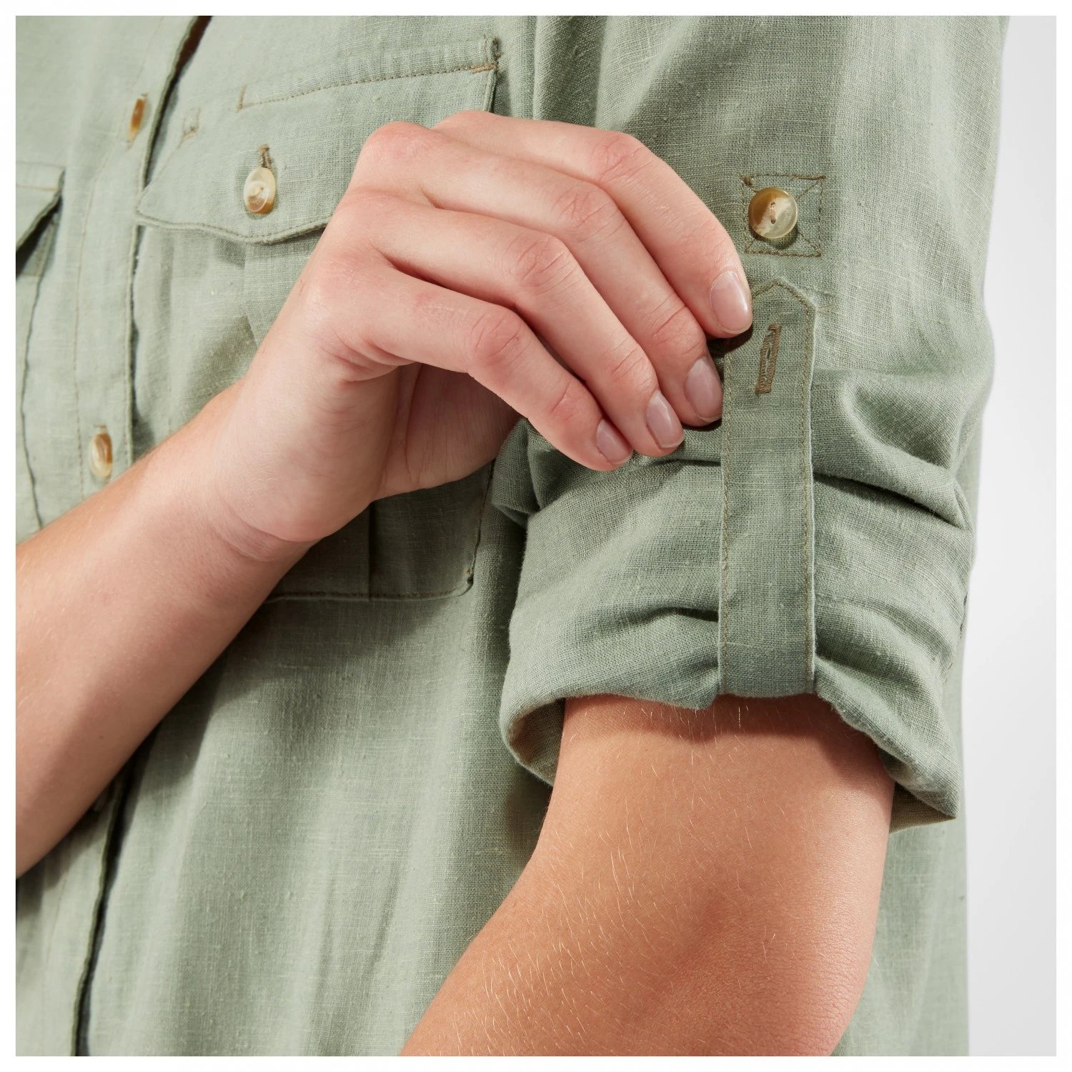 FJÄLLRÄVEN Women's Övik Travel Shirt L/S - Bluse 6 FJÄLLRÄVEN Women's Övik Travel Shirt L/S - Bluse – Bild 6