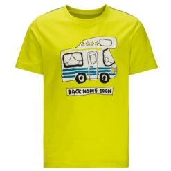 Jack Wolfskin Boy's Wolf & Van - T-Shirt