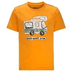 Jack Wolfskin Boy's Wolf & Van - T-Shirt -Maloja Geschäft jack wolfskin boys wolf van t shirt 3