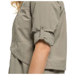 Jack Wolfskin Women's Diskovera L/S Shirt - Bluse -Maloja Geschäft jack wolfskin womens diskovera l s shirt bluse detail 8