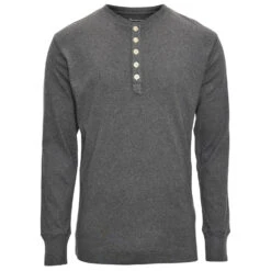 KnowledgeCotton Apparel Cedar L/S Henley - Longsleeve -Maloja Geschäft knowledgecotton apparel cedar l s henley longsleeve 1