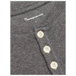 KnowledgeCotton Apparel Cedar L/S Henley - Longsleeve -Maloja Geschäft knowledgecotton apparel cedar l s henley longsleeve detail 6