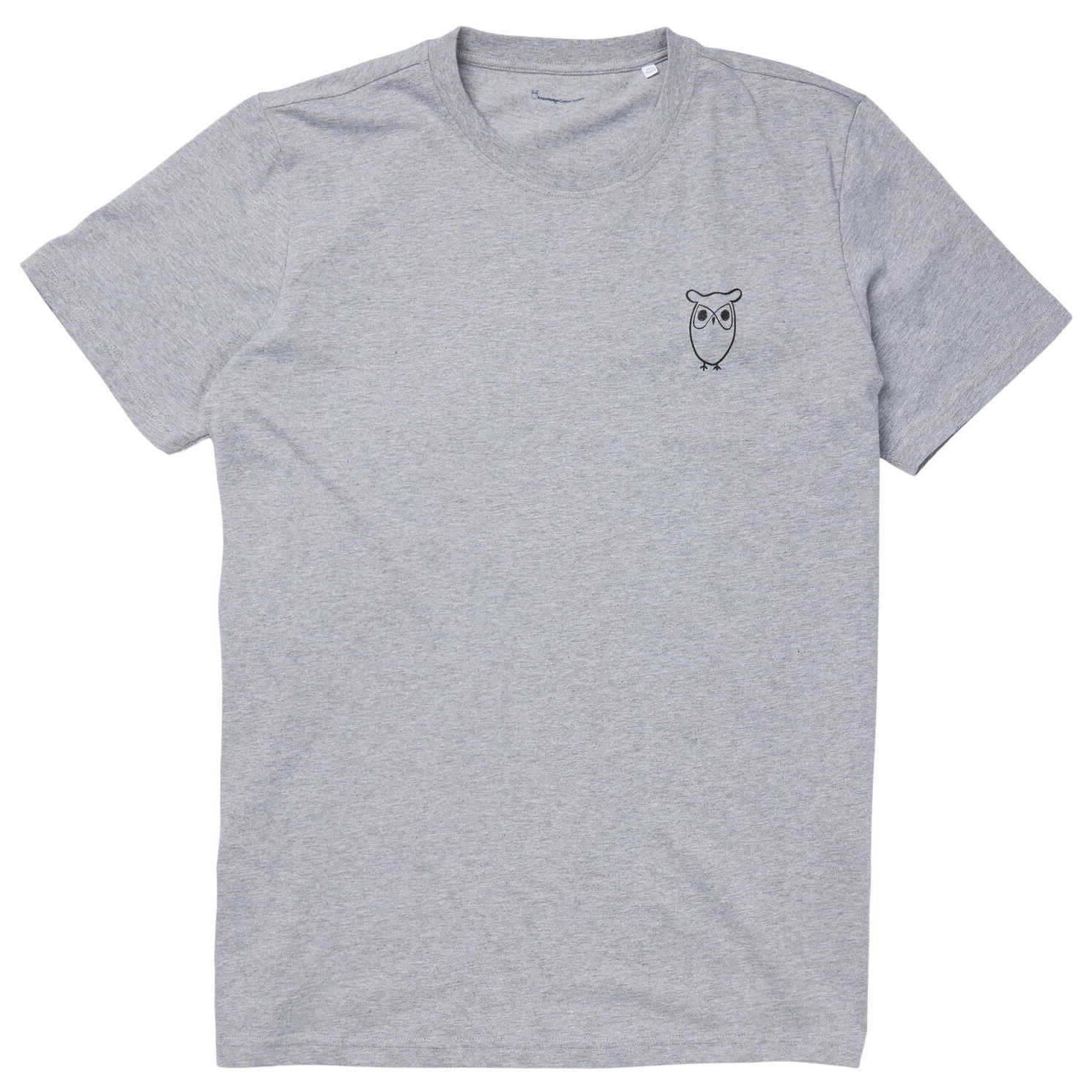 KnowledgeCotton Apparel Regular Owl Chest Print T-Shirt - T-Shirt 4 KnowledgeCotton Apparel Regular Owl Chest Print T-Shirt - T-Shirt – Bild 4