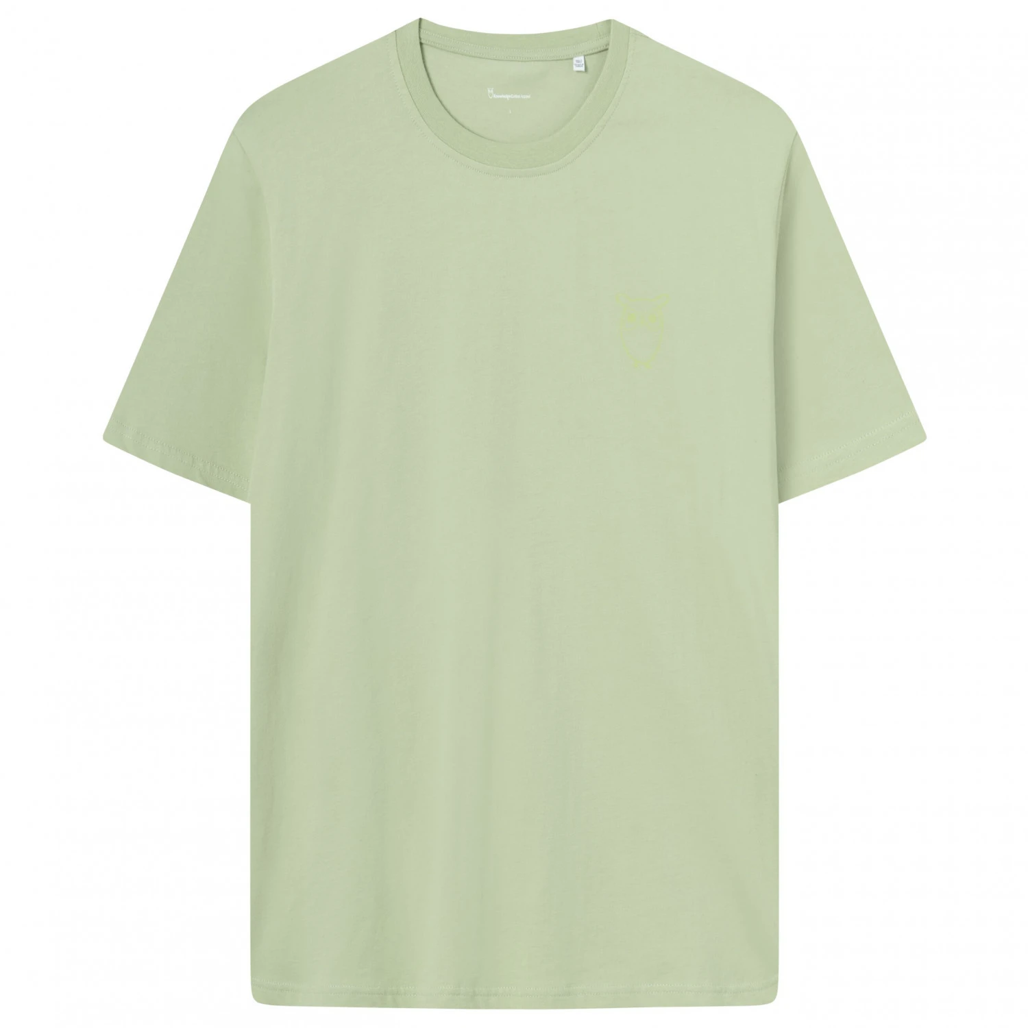 KnowledgeCotton Apparel Regular Owl Chest Print T-Shirt - T-Shirt 1 KnowledgeCotton Apparel Regular Owl Chest Print T-Shirt - T-Shirt