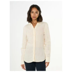 KnowledgeCotton Apparel Women's Classic Reg Linen Shirt - Bluse -Maloja Geschäft knowledgecotton apparel womens classic reg linen shirt bluse detail 3