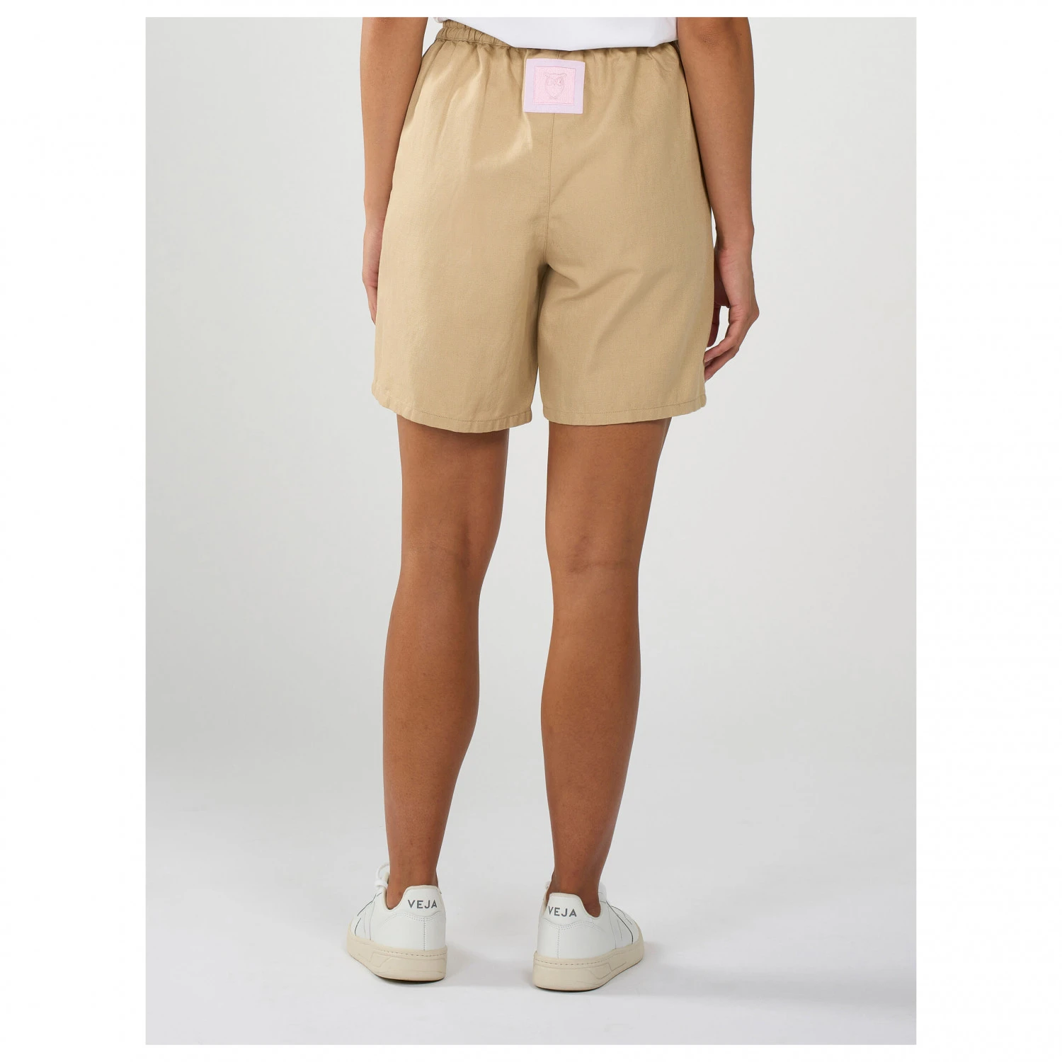 KnowledgeCotton Apparel Women's Cotton-Linen Blend Shorts - T-Shirt 4 KnowledgeCotton Apparel Women's Cotton-Linen Blend Shorts - T-Shirt – Bild 4