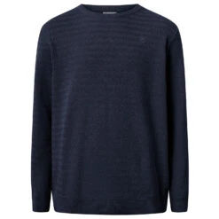 KnowledgeCotton Apparel Zig-Zag Badge Knit O-Neck - Pullover -Maloja Geschäft knowledgecotton apparel zig zag badge knit o neck pullover 2