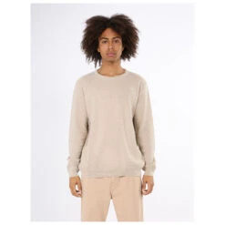 KnowledgeCotton Apparel Zig-Zag Badge Knit O-Neck - Pullover -Maloja Geschäft knowledgecotton apparel zig zag badge knit o neck pullover detail 3