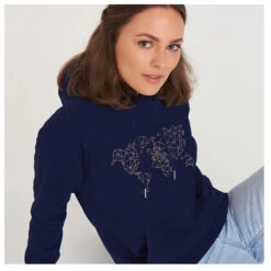 Worldmap - Hoodie -Maloja Geschäft kultgut worldmap hoodie detail 4