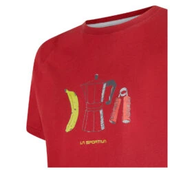 La Sportiva Breakfast - T-Shirt -Maloja Geschäft la sportiva breakfast t shirt detail 3