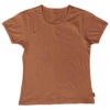 Women's Top S/S Rib Solid - T-Shirt