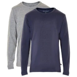 Minymo Kid's Basic 34 -T-shirt L/S (2-pack) - Longsleeve