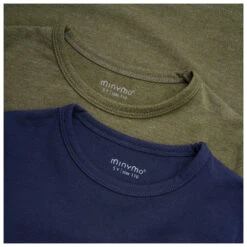 Minymo Kid's Basic 34 -T-shirt L/S (2-pack) - Longsleeve -Maloja Geschäft minymo kids basic 34 t shirt l s 2 pack longsleeve detail 3