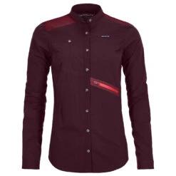 Ortovox Women's Merino Ashby Shirt L/S - Hemd -Maloja Geschäft ortovox womens merino ashby shirt l s hemd 1