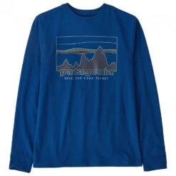 Patagonia Boy's L/S Regenerative Cotton Graphic T-Shirt - Longsleeve