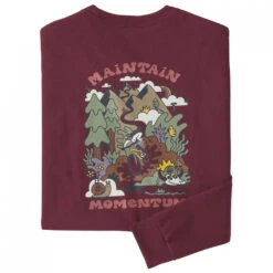Patagonia L/S Maintain Momentum Pocket Responsibili-Tee - Longsleeve