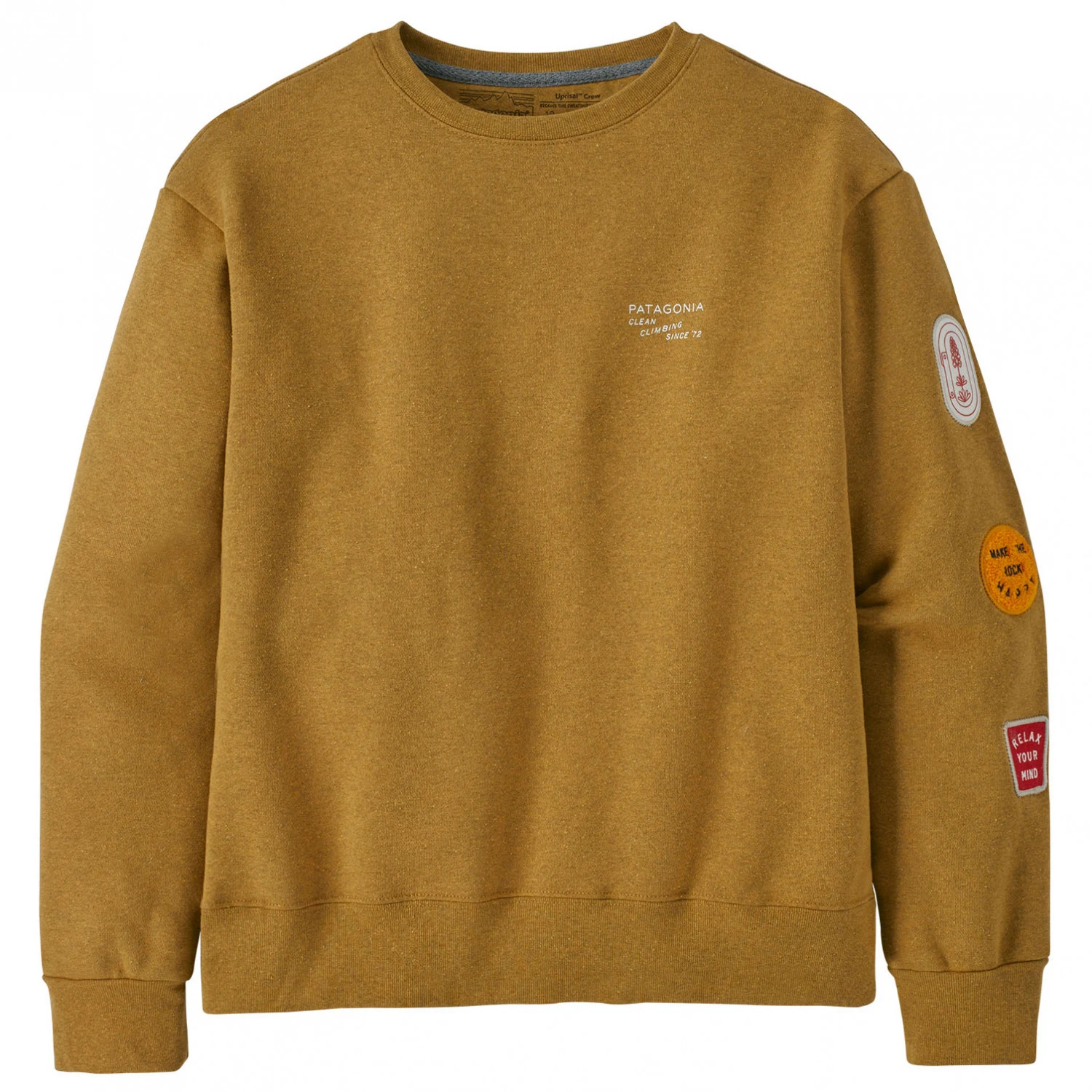 Patagonia Women's Clean Climb Badges Uprisal Crew - Pullover 1 Patagonia Women's Clean Climb Badges Uprisal Crew - Pullover
