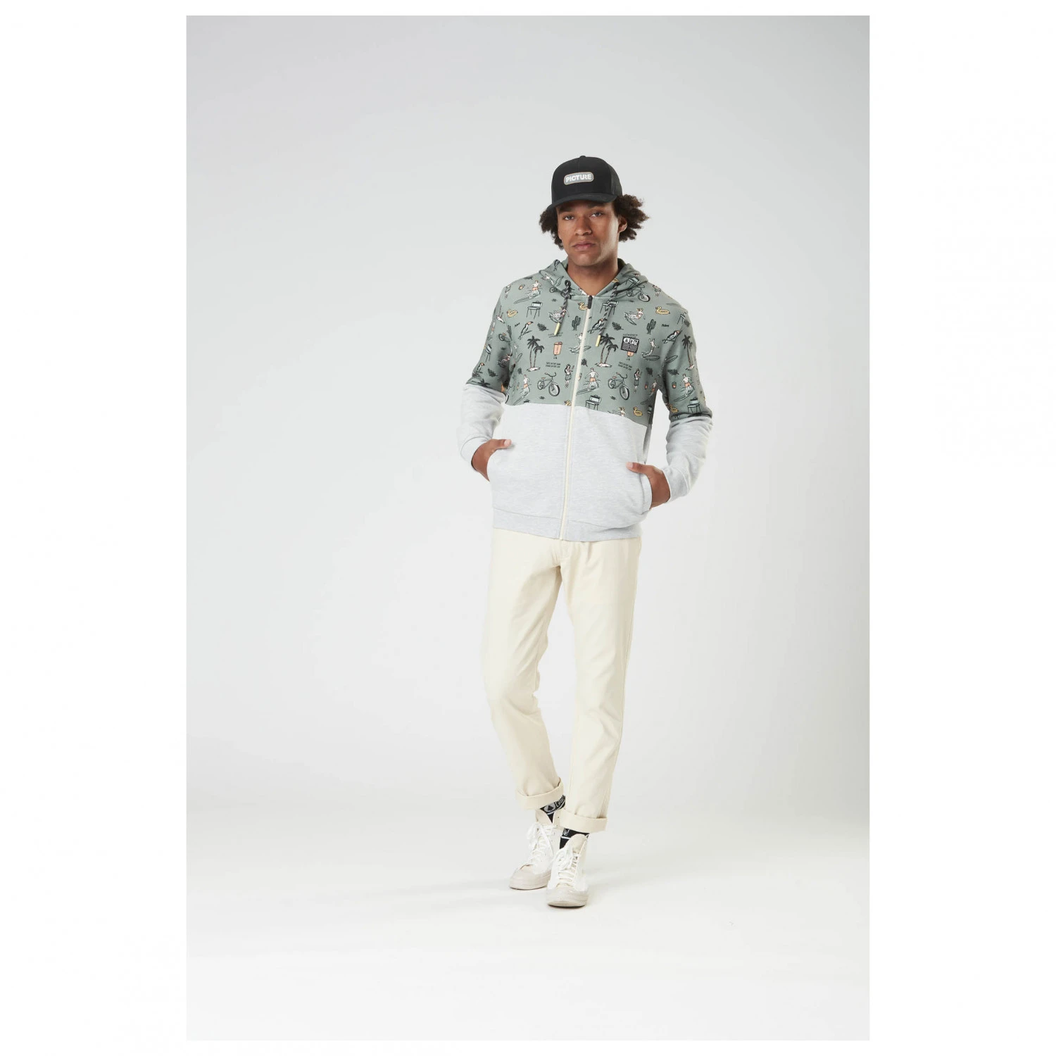 Picture Moeca Zip Hoodie - Hoodie 3 Picture Moeca Zip Hoodie - Hoodie – Bild 3