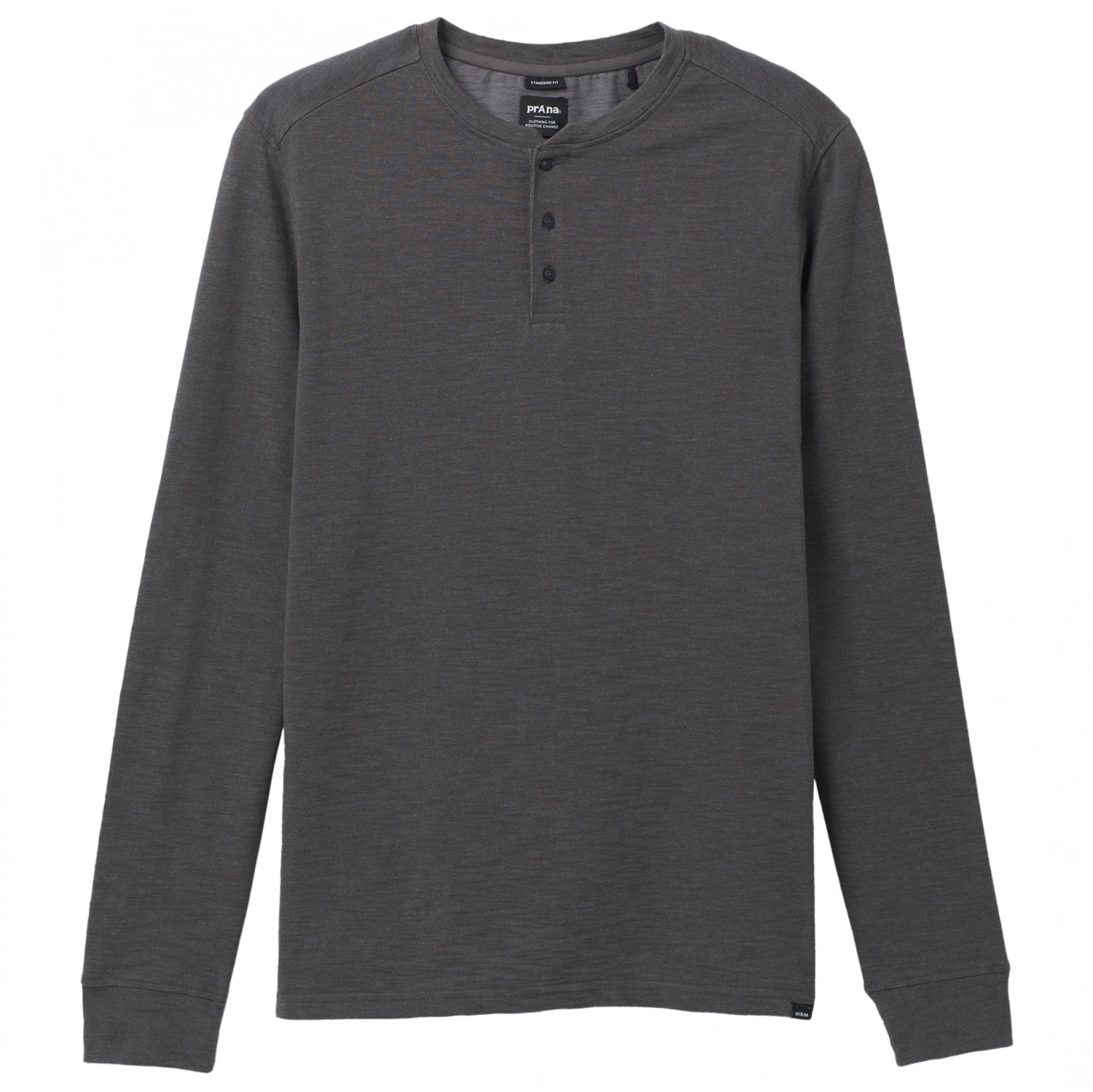 Prana Ronnie Henley II - Longsleeve 1 Prana Ronnie Henley II - Longsleeve