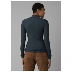 Prana Women's Foundation Rib Mock Neck - Longsleeve 9 Prana Women's Foundation Rib Mock Neck - Longsleeve -Maloja Geschäft prana womens foundation rib mock neck longsleeve detail 3