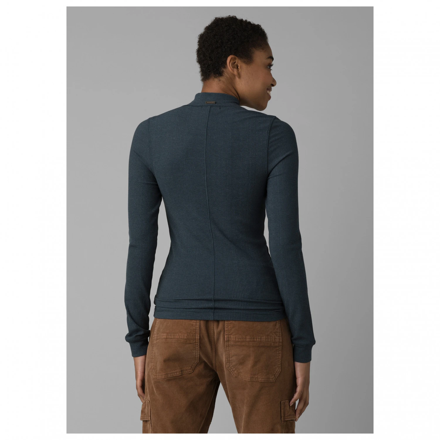 Prana Women's Foundation Rib Mock Neck - Longsleeve 3 Prana Women's Foundation Rib Mock Neck - Longsleeve – Bild 3