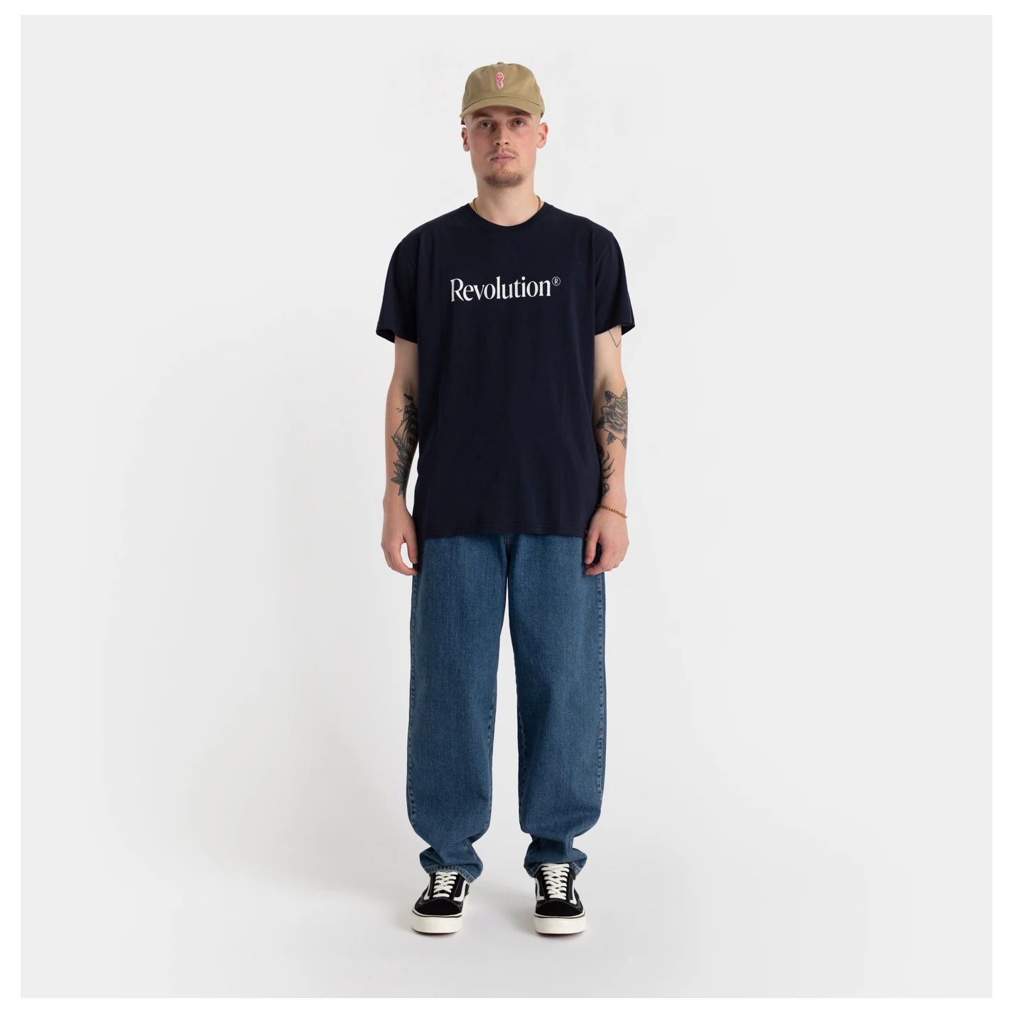 Revolution Regular Fit T-Shirt With Front And Back Print FRI - T-Shirt 5 Revolution Regular Fit T-Shirt With Front And Back Print FRI - T-Shirt – Bild 5