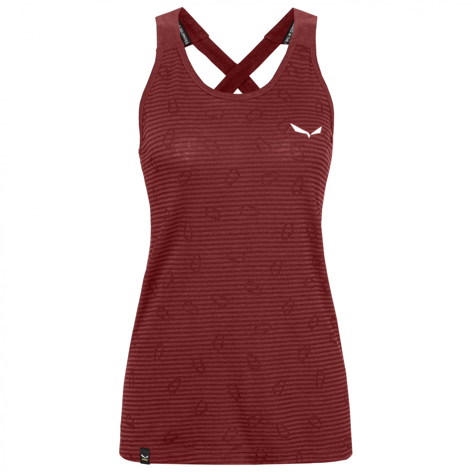 SALEWA Women's Lavaredo Hemp Graphic Tanktop - Tank Top 7 SALEWA Women's Lavaredo Hemp Graphic Tanktop - Tank Top – Bild 7