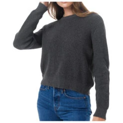 Tentree Women's Highline Cotton Crew Sweater - Pullover -Maloja Geschäft tentree womens highline cotton crew sweater pullover 1