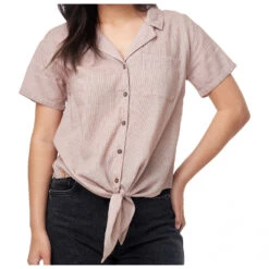 Tentree Women's Tie Front Shirt - Bluse 5 Tentree Women's Tie Front Shirt - Bluse -Maloja Geschäft tentree womens tie front shirt bluse 1