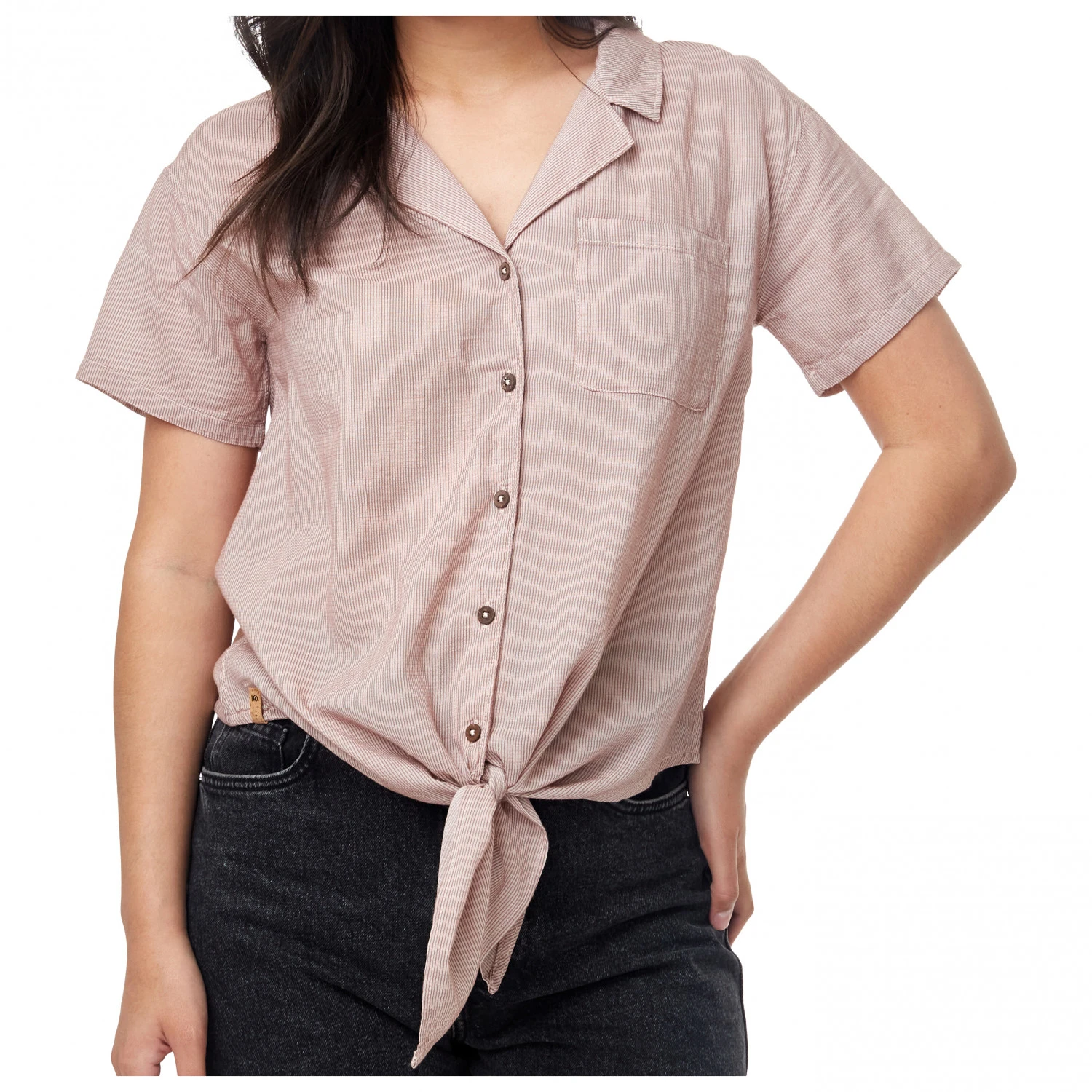 Tentree Women's Tie Front Shirt - Bluse 3 Tentree Women's Tie Front Shirt - Bluse – Bild 3