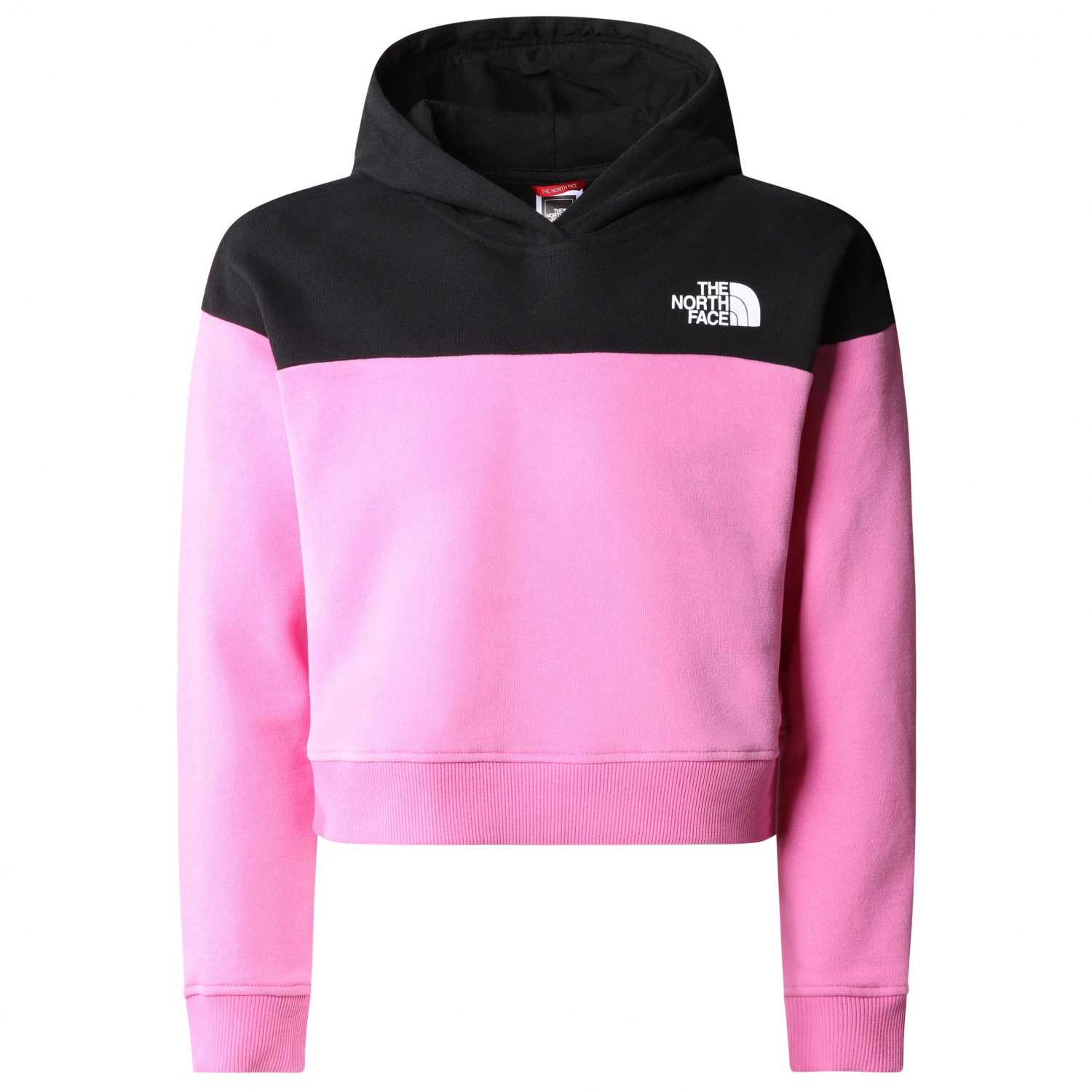 The North Face Girl's Drew Peak Crop Pullover Hoodie - Hoodie 1 The North Face Girl's Drew Peak Crop Pullover Hoodie - Hoodie