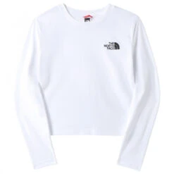 The North Face Girl's L/S Simple Dome Cropped Tee - Longsleeve