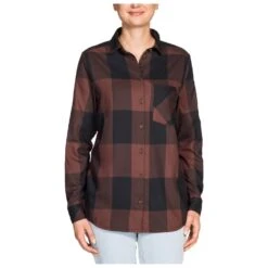 VAUDE Women's Farsund L/S Shirt - Bluse -Maloja Geschäft vaude womens farsund l s shirt bluse detail 3