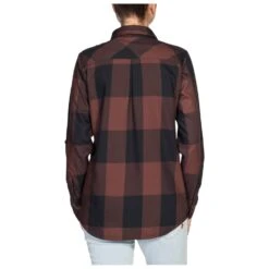 VAUDE Women's Farsund L/S Shirt - Bluse -Maloja Geschäft vaude womens farsund l s shirt bluse detail 4