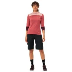 VAUDE Women's Tremalzo L/S Shirt - Radtrikot -Maloja Geschäft vaude womens tremalzo l s shirt radtrikot detail 5